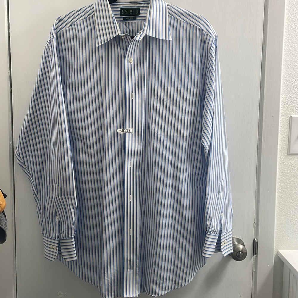 Lauren Ralph Lauren men’s button down shirt size 17 1/2